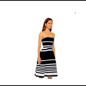 Nicholas stripe strapless dress Size US 0